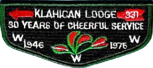 OA Lodge 331 Klahican Flap 2018 SR7B Conclave Delegate Pirates G1817 