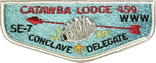 Lodge 459 Catawba 2012 Key Chain