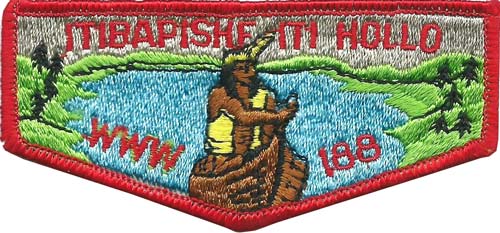 1979 Dixie Fellowship Patch OA Area SE 3B Host Iti Bapishe Iti Hollo 188 PD270