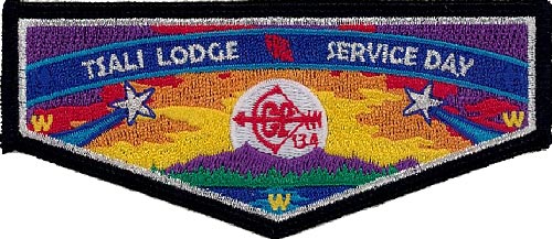 R240 OA Lodge 134 Tsali S75 Flap 2011 Dixie Fellowship Service Lodge; BLU borde 