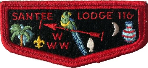 OA Lodge Santee 116 S24 2007 Dixie Fellowship Pee Dee Area SC SMV158 